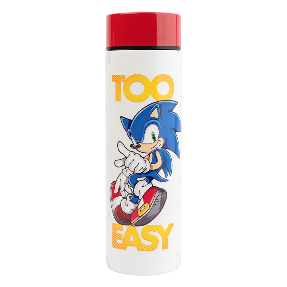 Grupo Erik Sonic The Hedgehog - Hot&Cold 420Ml Metal Bottle Fles - Multicolours
